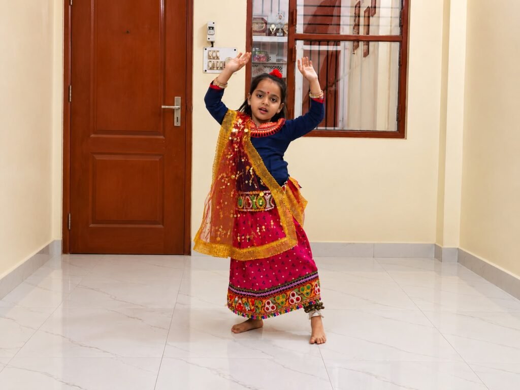 Kathak Dance Student